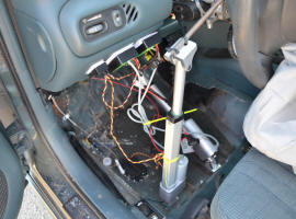 Vehicle remote control rig