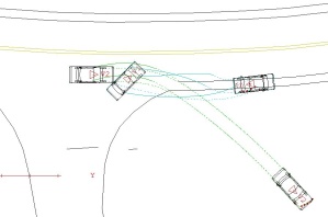 SMAC vehicle paths