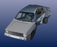 Jetta Photomodeler rendering